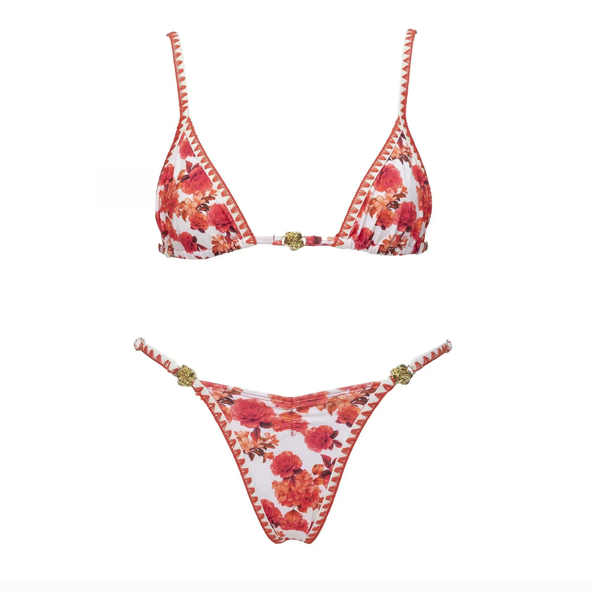 3Pcs Micro Bikini New Swimwear Women Swimsuit Sexy Brazilian Bikini Set Printed Thong Beachwear Bathing Suit Female Biquini
