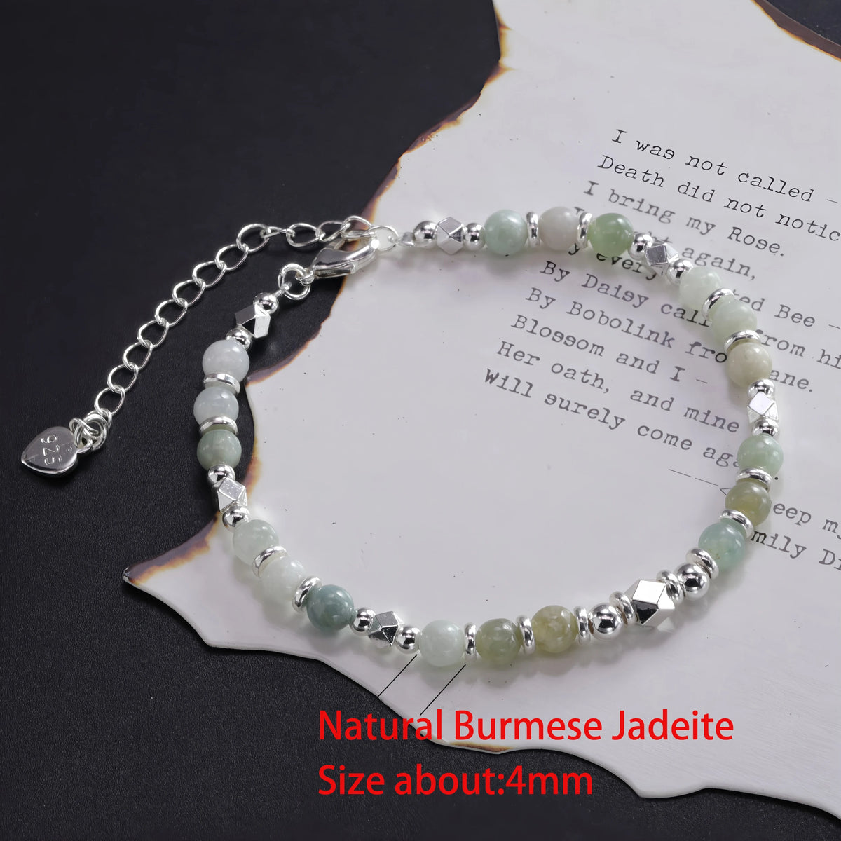 925 Sterling Silver Butterfly Bracelet