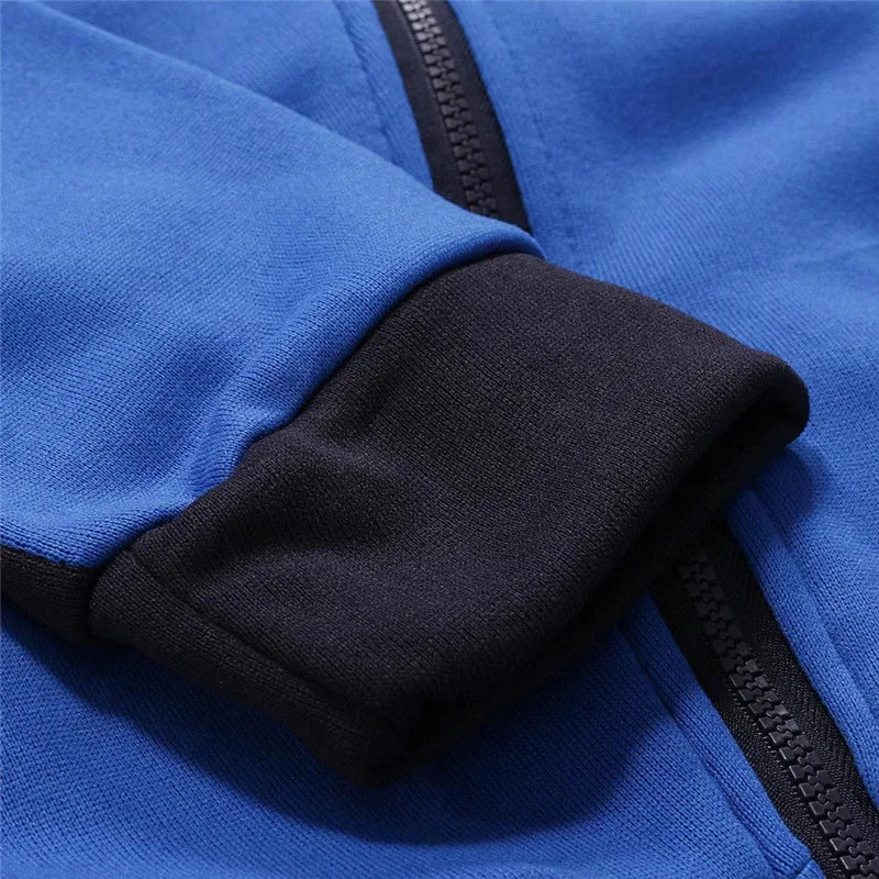 GS Adventure Motorcycle  Spring Autumn Men's Fashion Long Sleeve Slim fit Sportswear Comfortable Hoodie Pants Suits