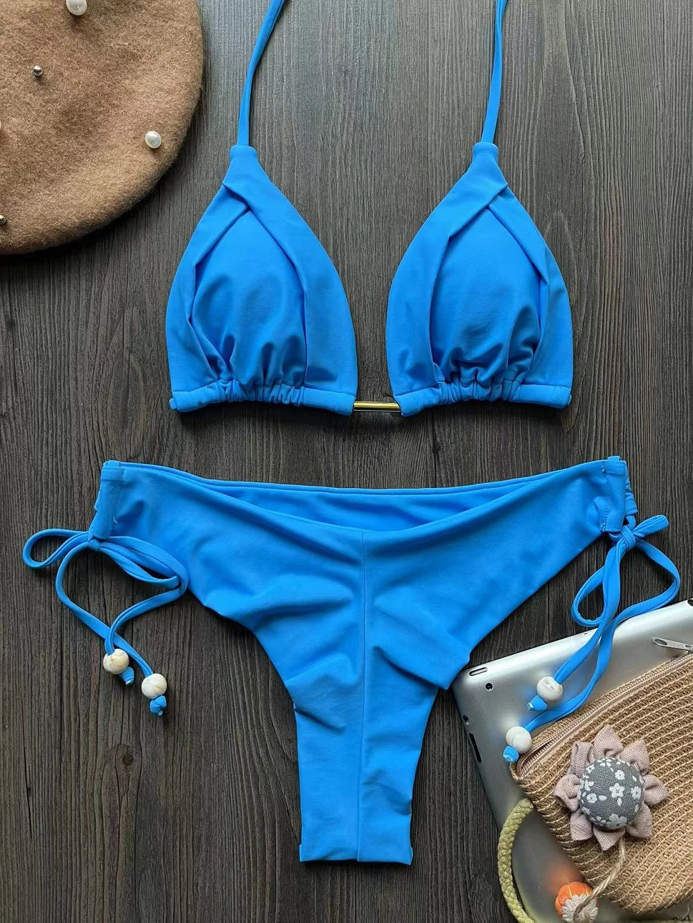RUOTONGSEPT  New Sexy 13 Color Triangle Bathing Suit for Women Brazilian Bikinis Swimwear Push Up Swimsuit Beach Bikini Set