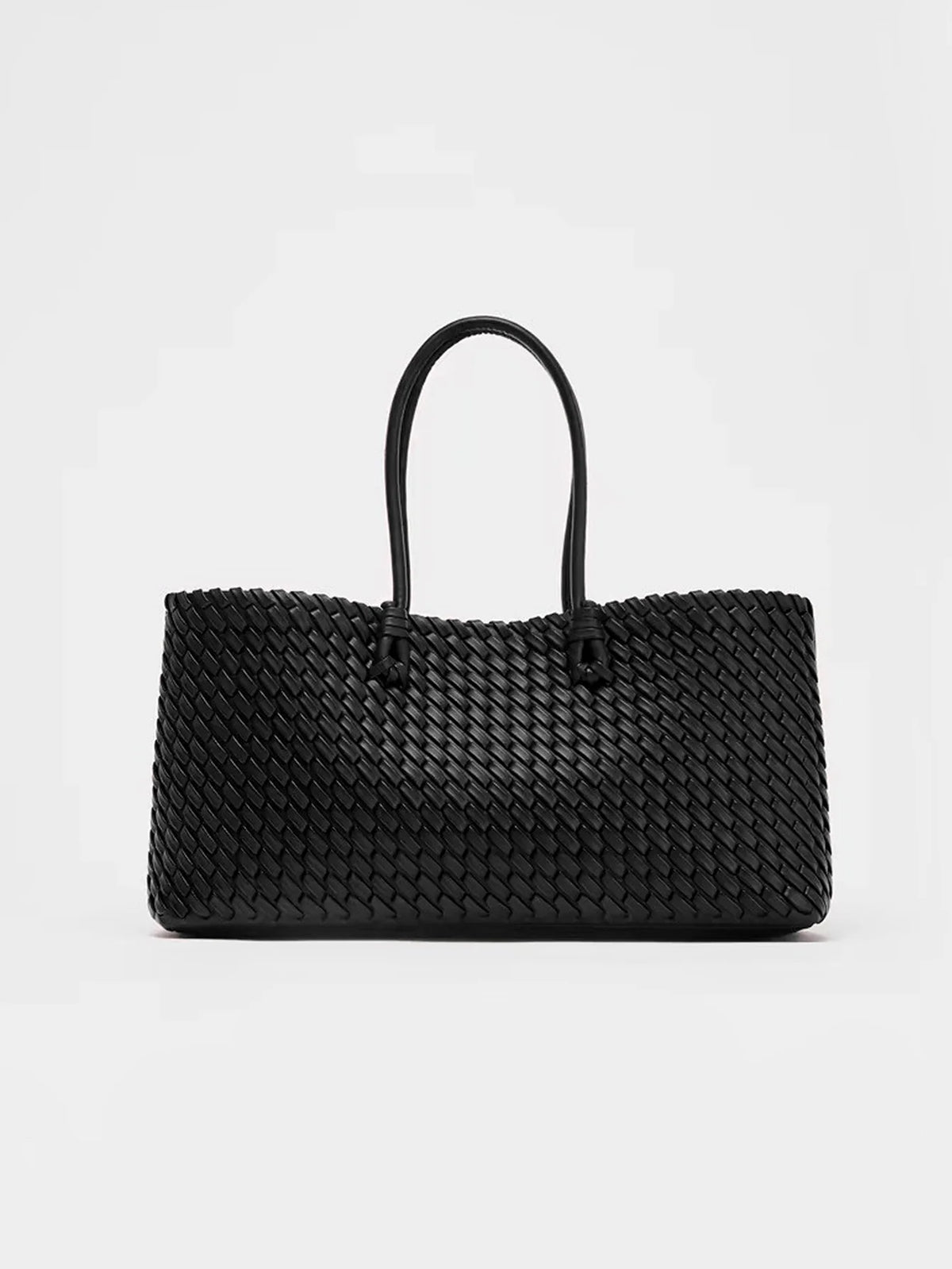 new niche commuting woven hand-held shoulder bag, fashionable and versatile, super large capacity tote bag