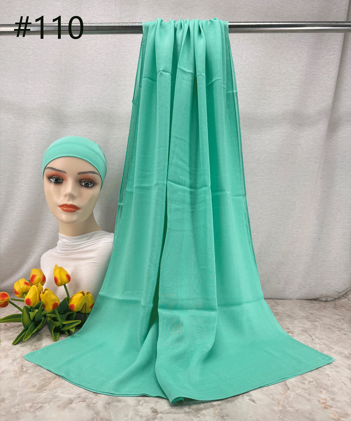 Modal Hijab & Undercap Set – 110 Colors