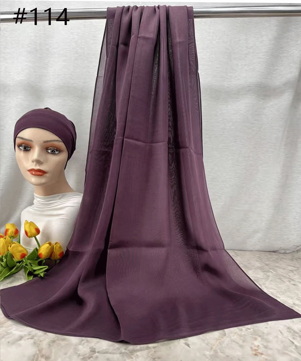 Modal Hijab & Undercap Set – 110 Colors