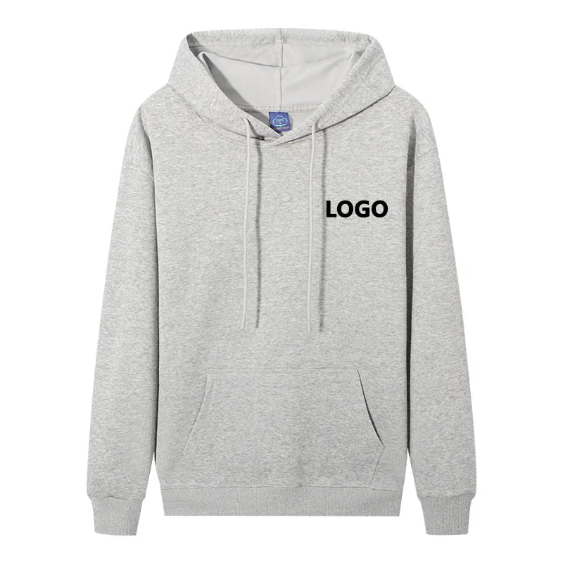 Customized 60% Cotton Hoodie Men Fashion Long Sleeve Sweatshirts Women Personality Printed Streetwear Hoody Pullovers Sudaderas