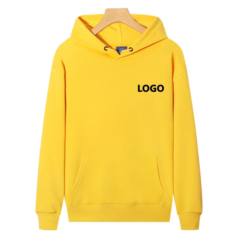 Customized 60% Cotton Hoodie Men Fashion Long Sleeve Sweatshirts Women Personality Printed Streetwear Hoody Pullovers Sudaderas