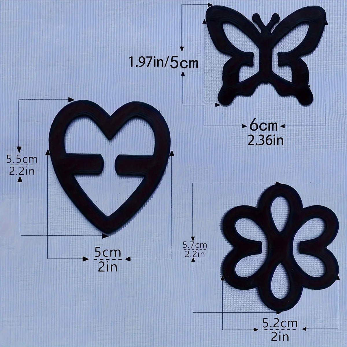 4/12Pcs Underwear Anti-Slip Buckle Invisible Bra Buckle Butterfly Heart Shaped Adjustable Shoulder Straps Buckles Intimates Clip