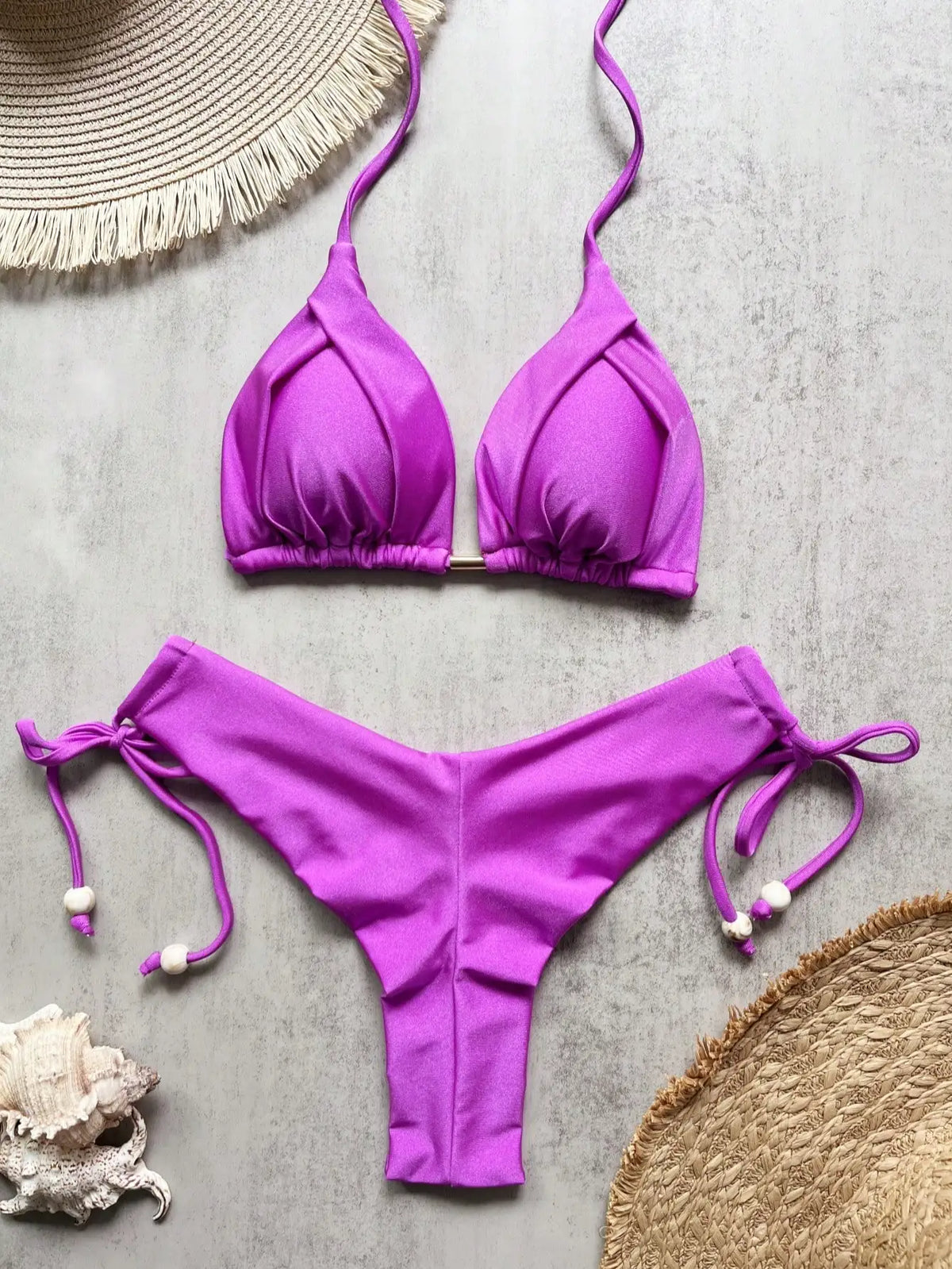 RUOTONGSEPT  New Sexy 13 Color Triangle Bathing Suit for Women Brazilian Bikinis Swimwear Push Up Swimsuit Beach Bikini Set