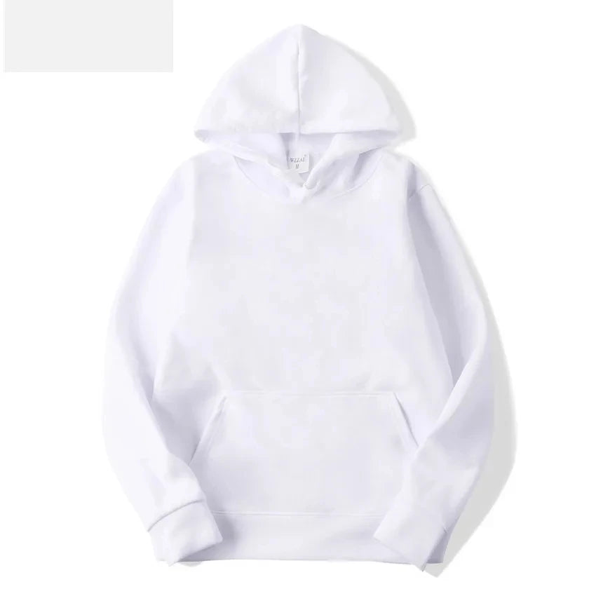 Hoodies for men and women  autumn new item heavyweight American high street men's top plus size hooded pullover