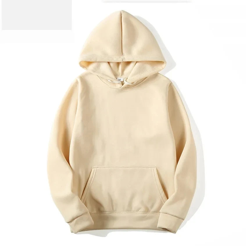 Hoodies for men and women  autumn new item heavyweight American high street men's top plus size hooded pullover