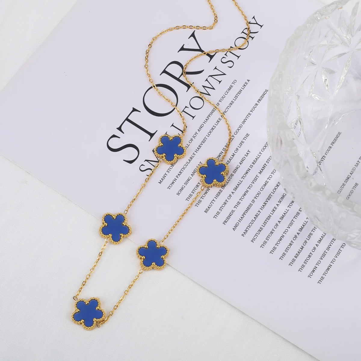 Hot Sale Stainless Steel Laser Five Leaf Flower Petal Adjustable Clover Bracelet Classic for Woman Girl Brand Jewelry Party Gift
