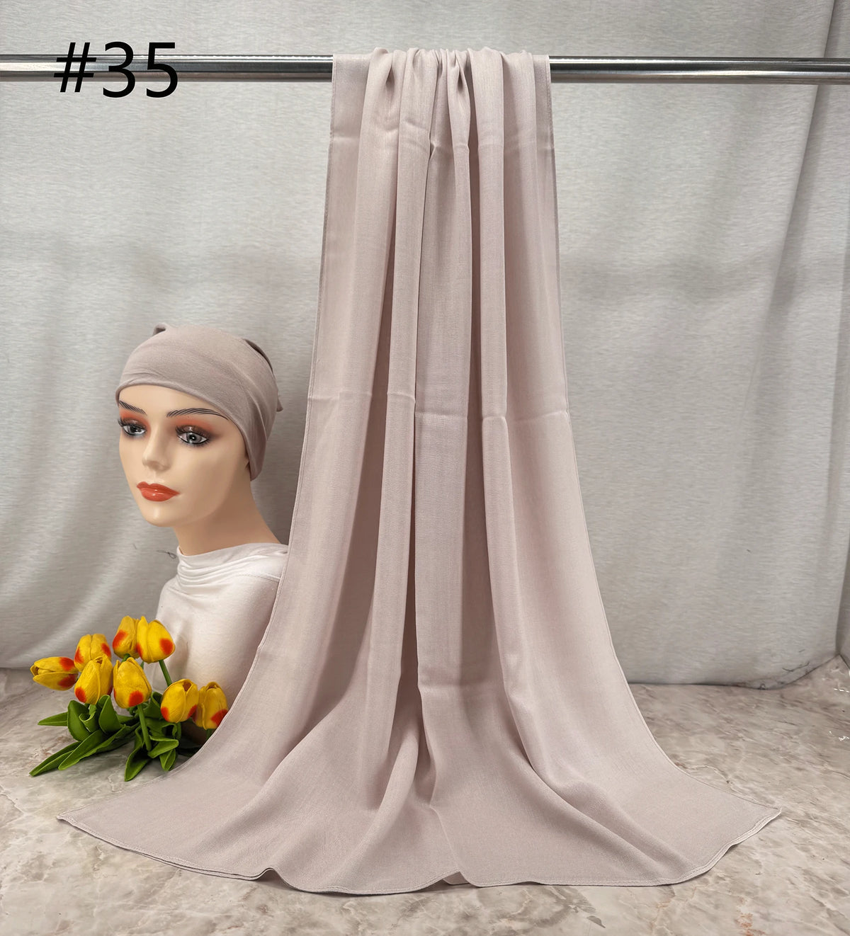 Modal Hijab & Undercap Set – 110 Colors