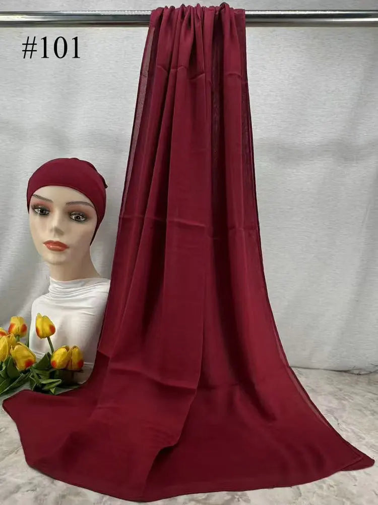 Modal Hijab & Undercap Set – 110 Colors