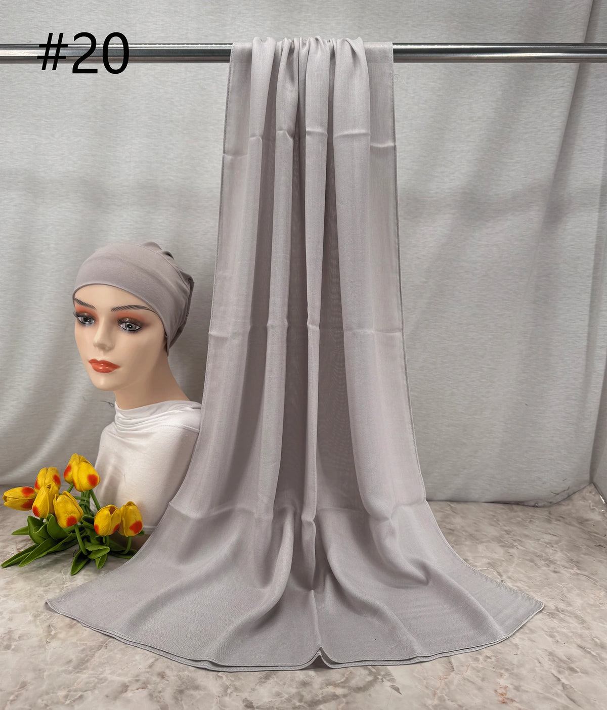 Modal Hijab & Undercap Set – 110 Colors