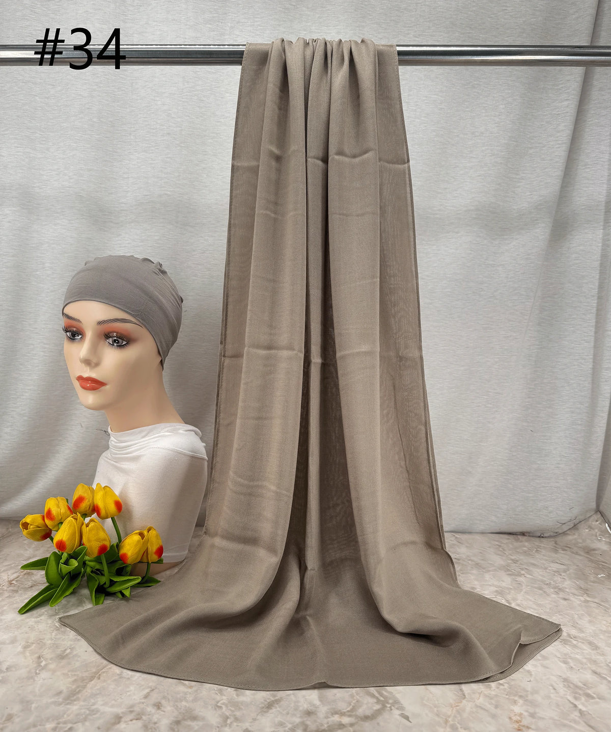 Modal Hijab & Undercap Set – 110 Colors