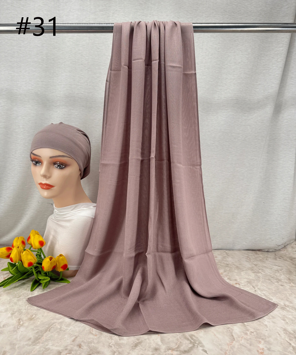 Modal Hijab & Undercap Set – 110 Colors