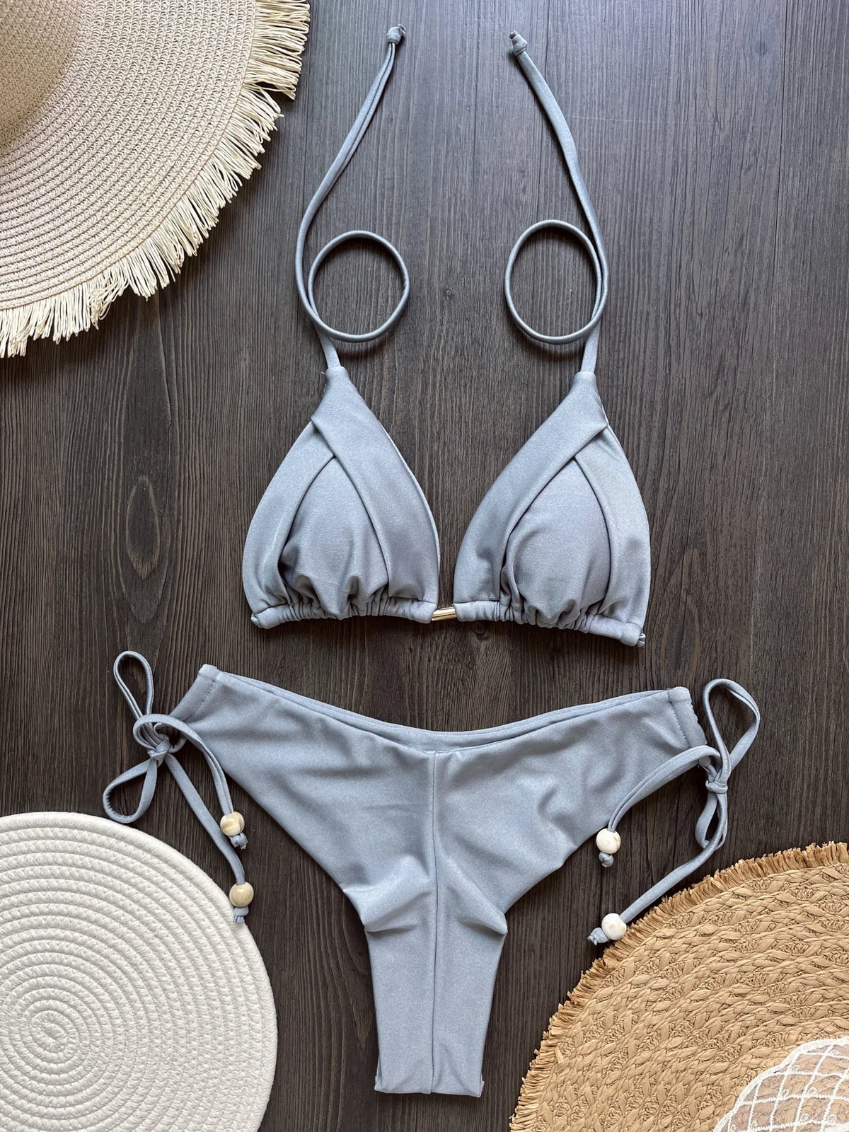 RUOTONGSEPT  New Sexy 13 Color Triangle Bathing Suit for Women Brazilian Bikinis Swimwear Push Up Swimsuit Beach Bikini Set