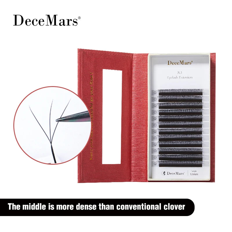 DeceMars 3D W-Shaped Eyelashes Extensions