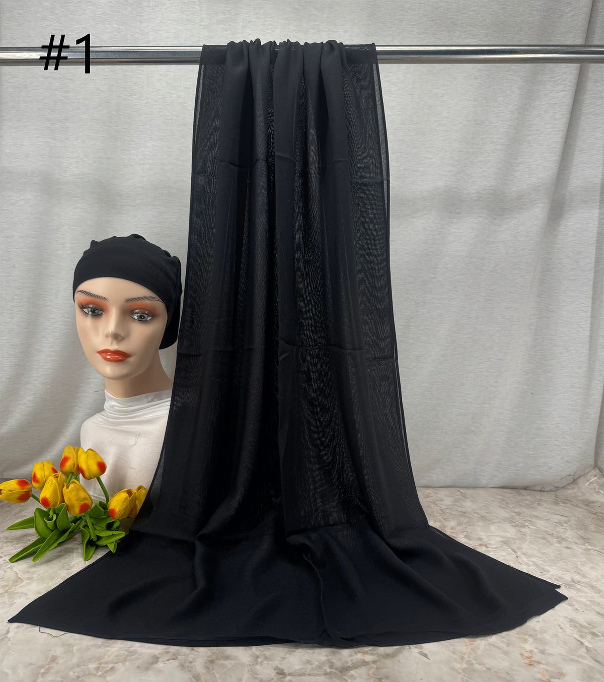 Modal Hijab & Undercap Set – 110 Colors
