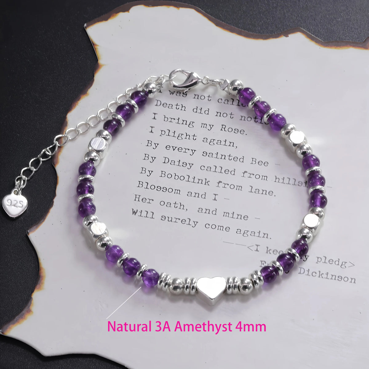 925 Sterling Silver Butterfly Bracelet