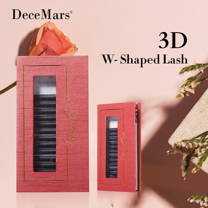 DeceMars 3D W-Shaped Eyelashes Extensions