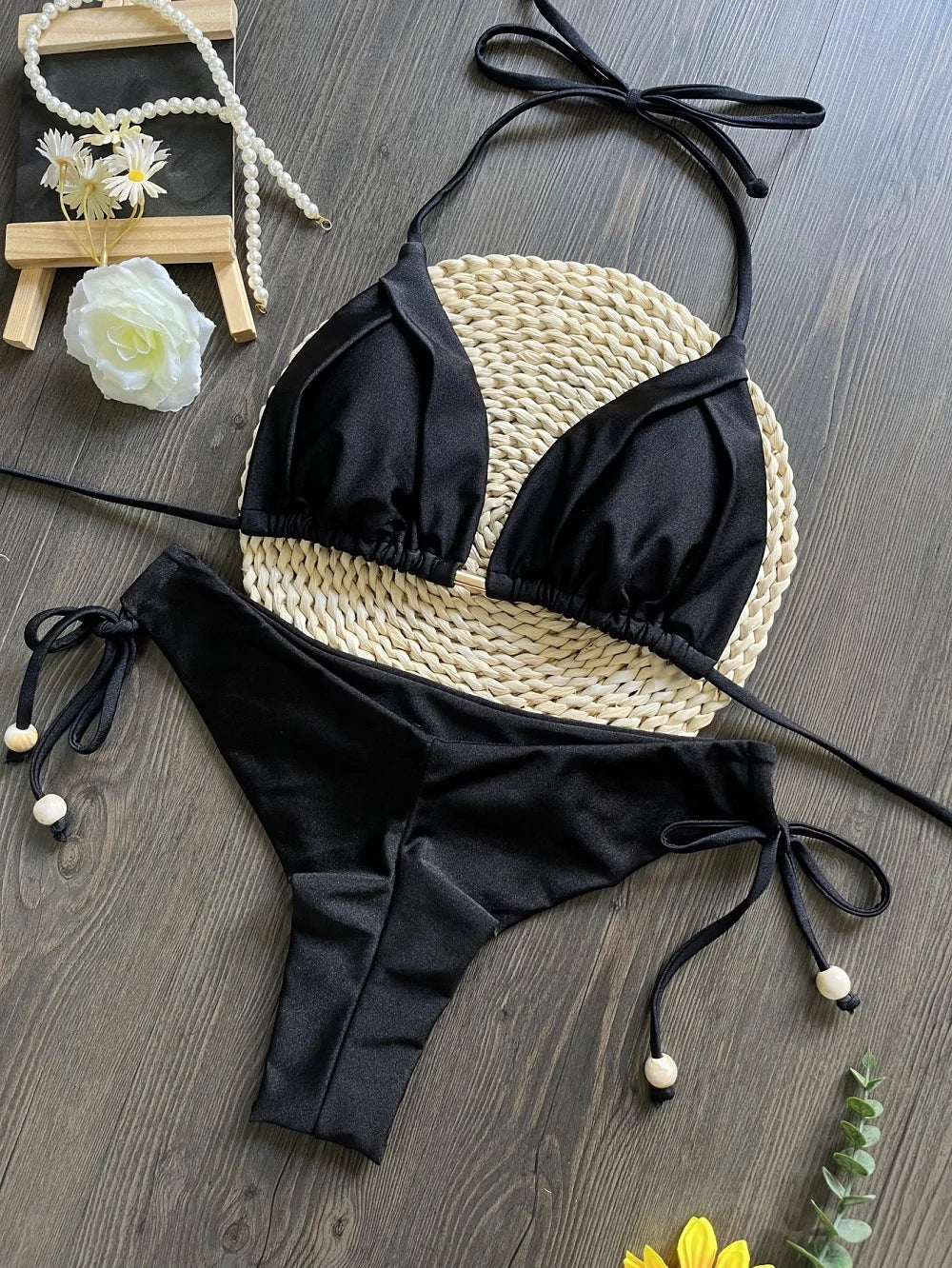 RUOTONGSEPT  New Sexy 13 Color Triangle Bathing Suit for Women Brazilian Bikinis Swimwear Push Up Swimsuit Beach Bikini Set
