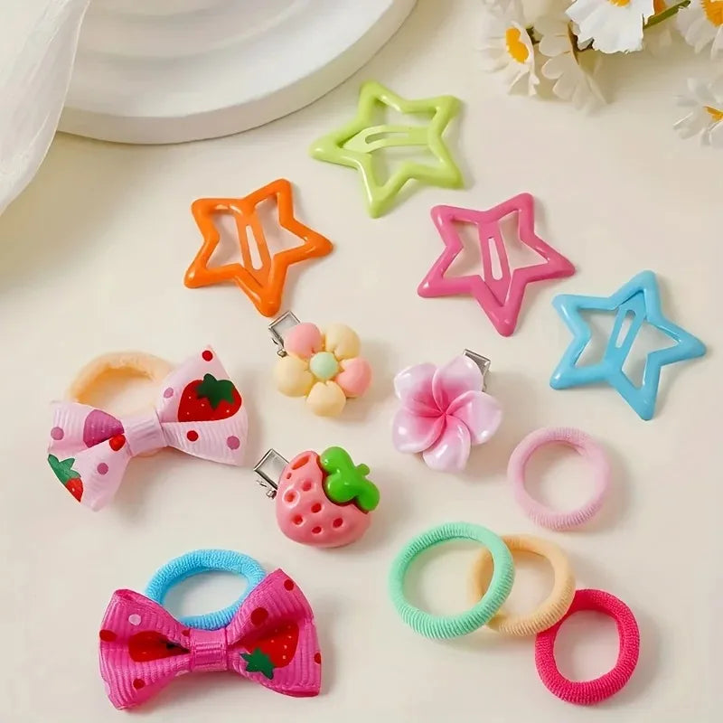 850-Piece Accessory Set Suitable for Girls’ Daily Outings and Participation in Festive Events – a Richly Curated Collection No Box