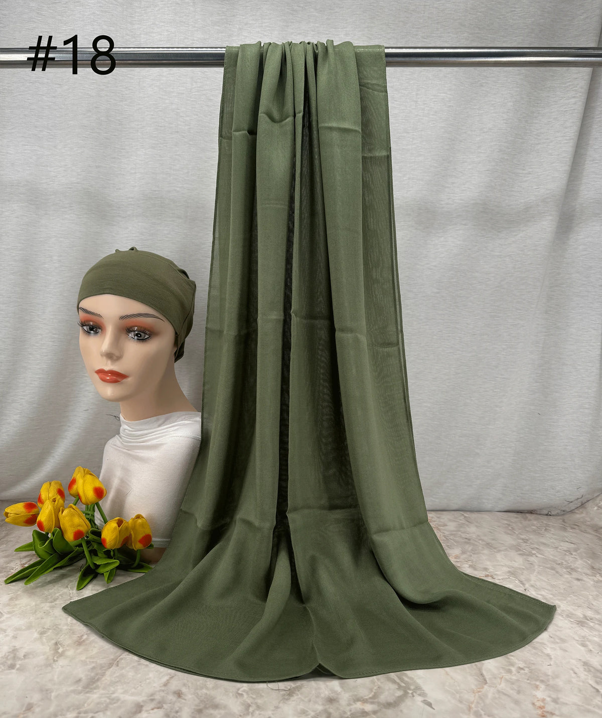 Modal Hijab & Undercap Set – 110 Colors