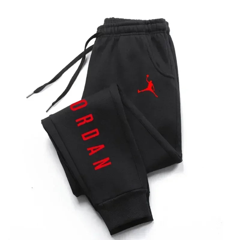 New style printed sport pants suitable for both men and women, luxurious long-distance running pants, casual fitness pants