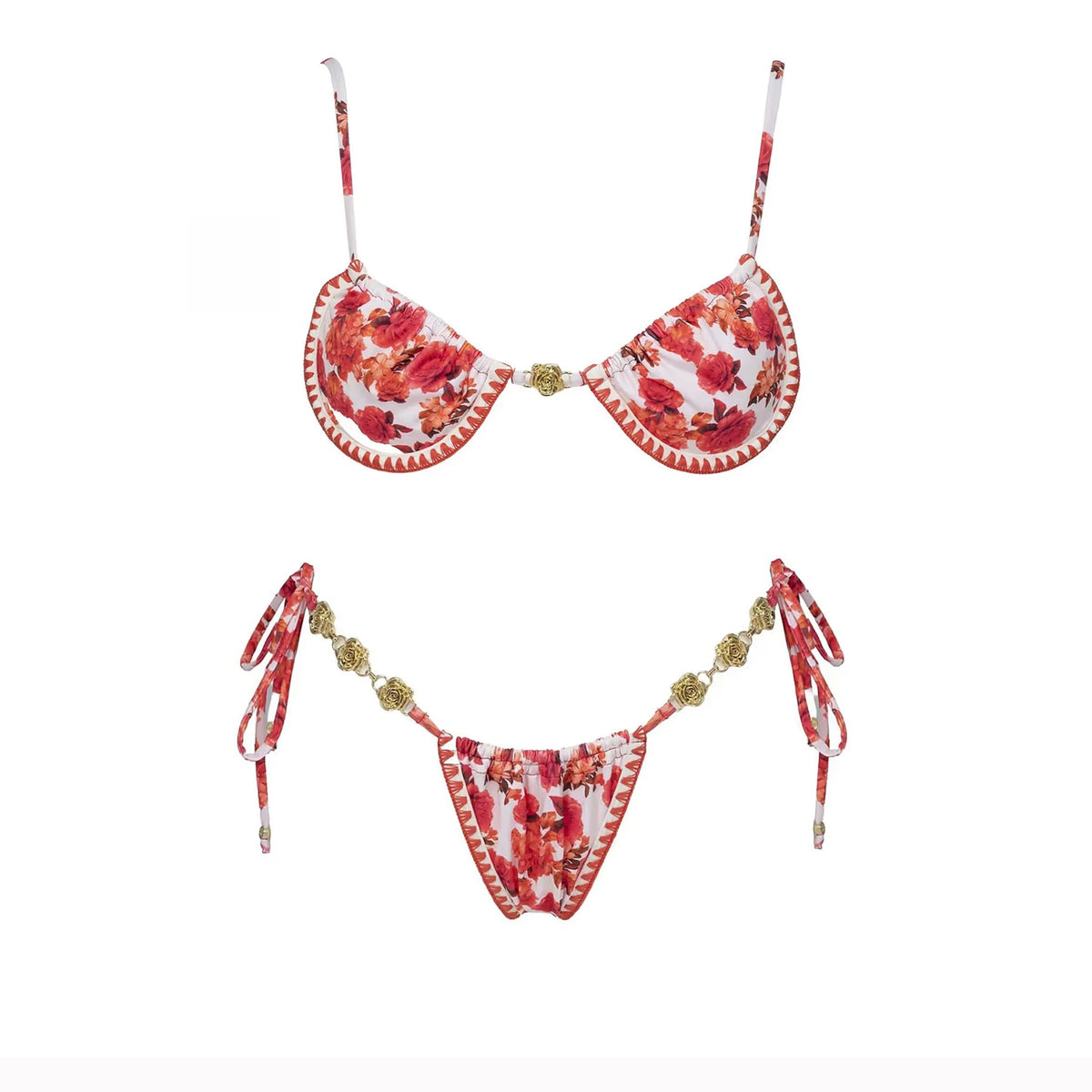 3Pcs Micro Bikini  New Swimwear Women Swimsuit Sexy Brazilian Bikini Set Printed Thong Beachwear Bathing Suit Female Biquini