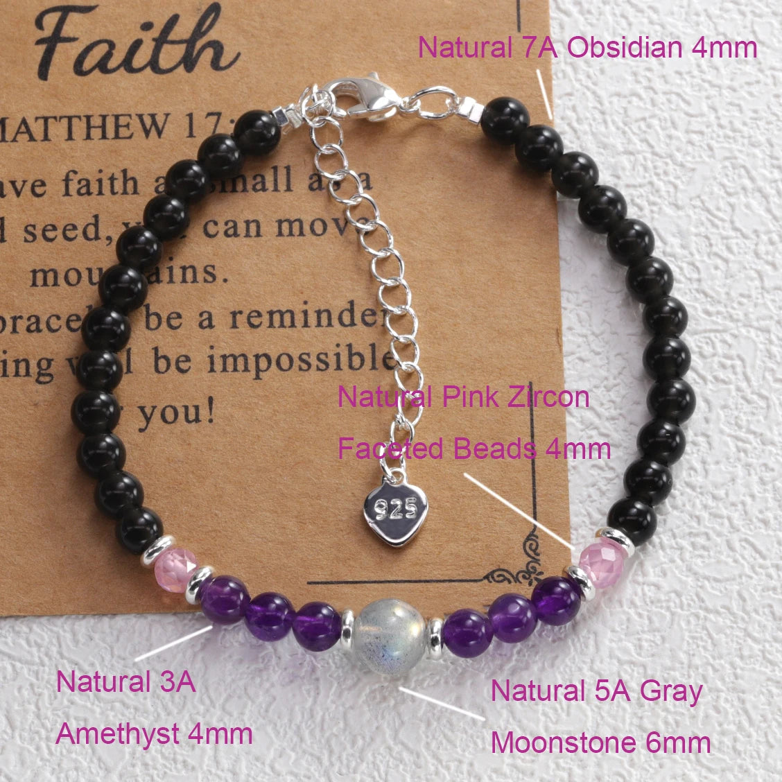 925 Sterling Silver Butterfly Bracelet