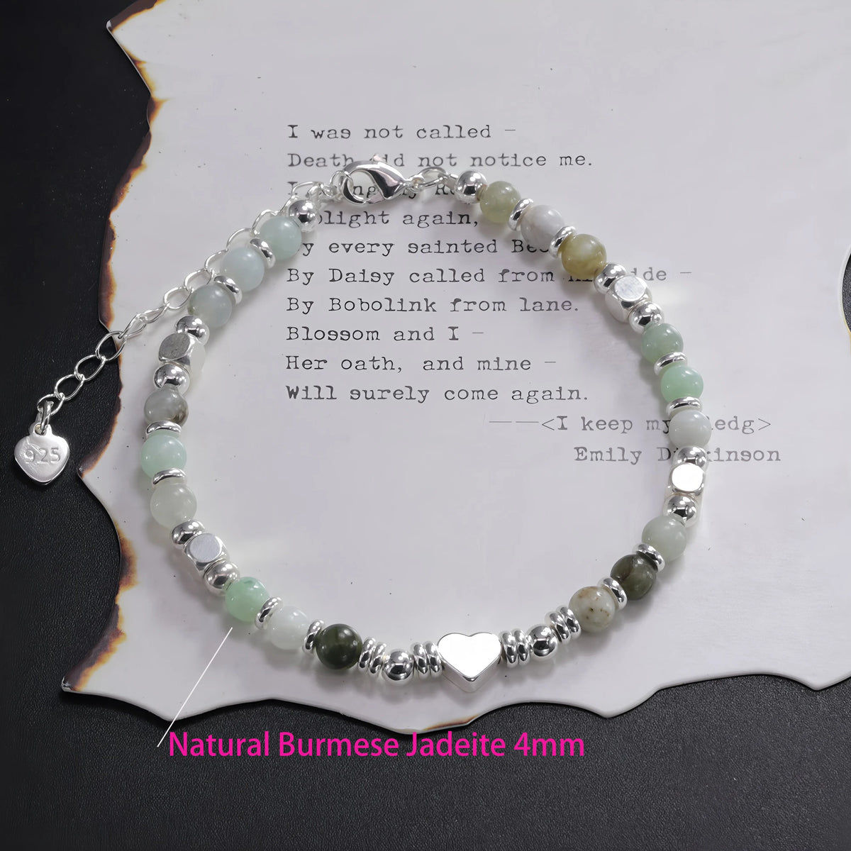 925 Sterling Silver Butterfly Bracelet
