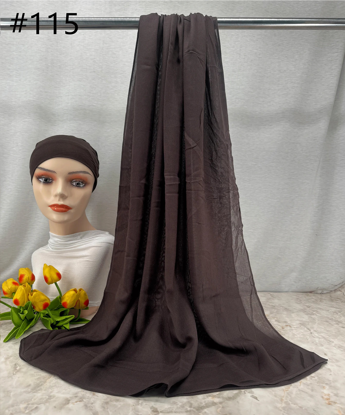 Modal Hijab & Undercap Set – 110 Colors