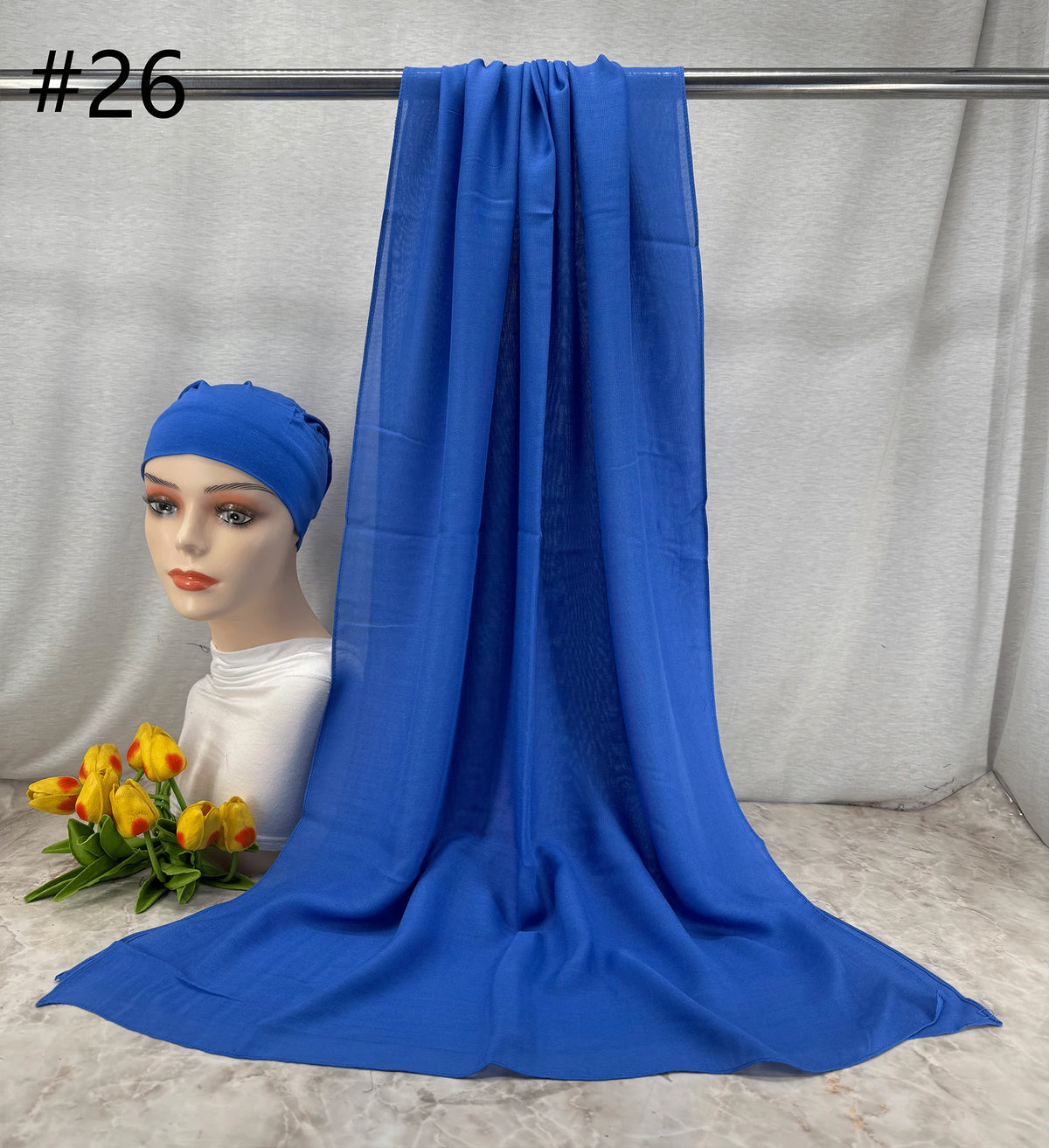 Modal Hijab & Undercap Set – 110 Colors