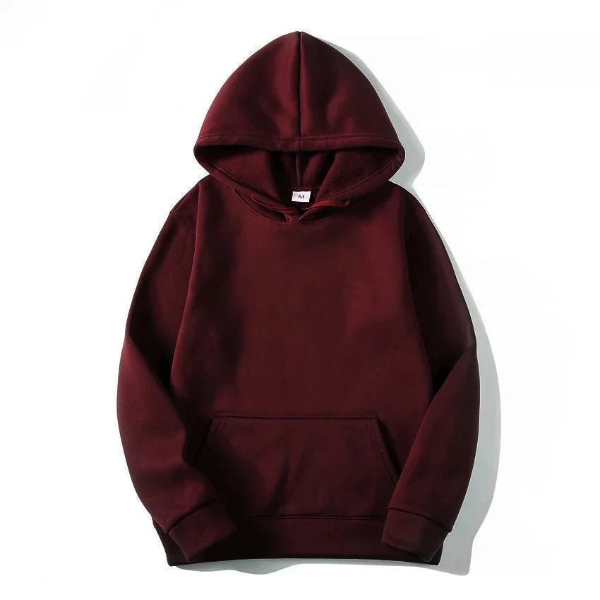 Hoodies for men and women  autumn new item heavyweight American high street men's top plus size hooded pullover