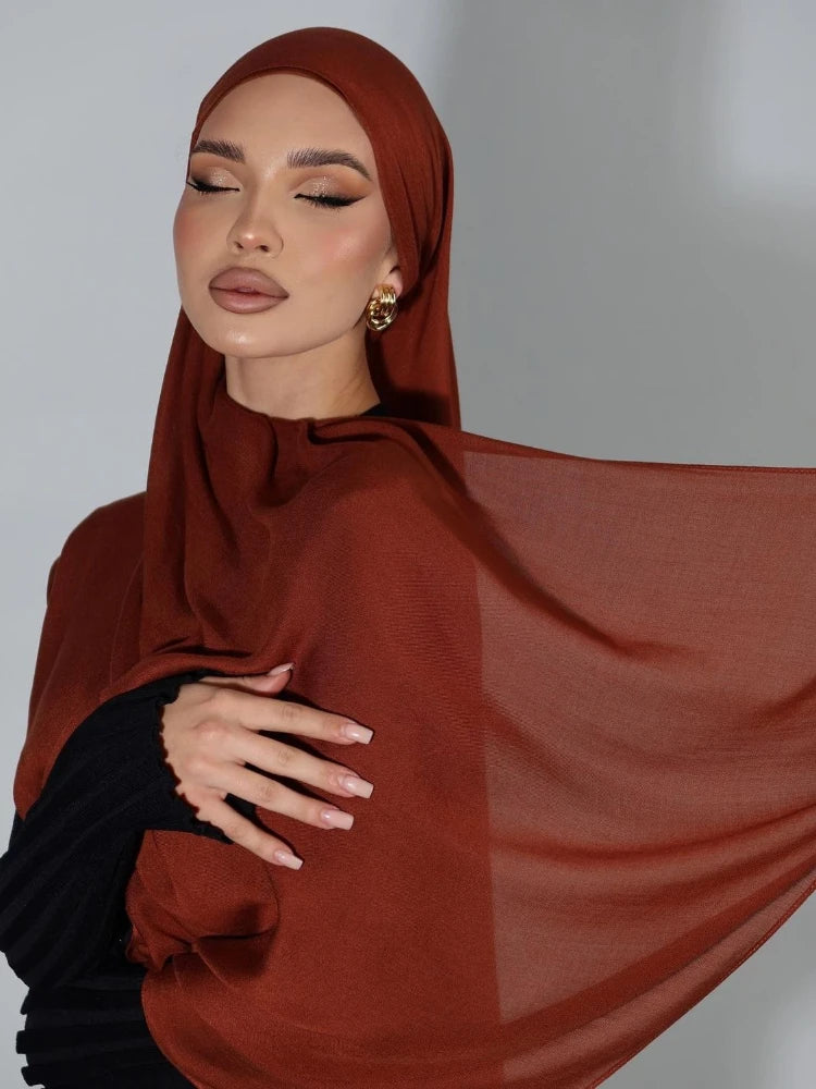 Modal Hijab & Undercap Set – 110 Colors