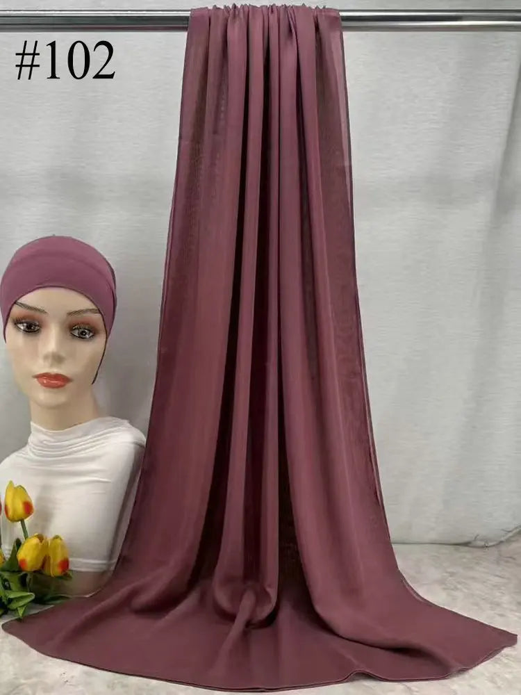 Modal Hijab & Undercap Set – 110 Colors