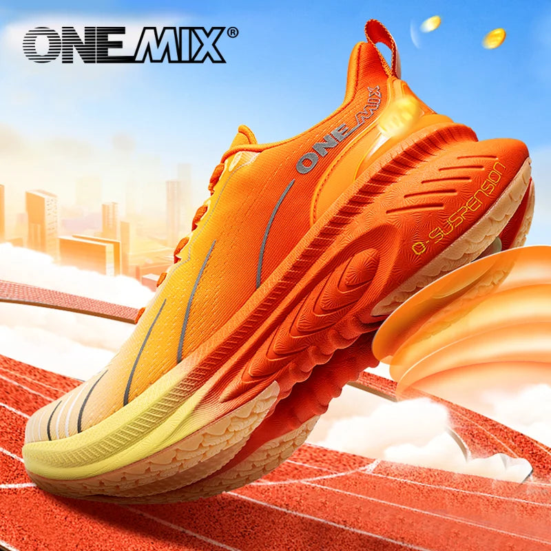 ONEMIX New Cushioning Running Shoes For Men Suitable Heavy