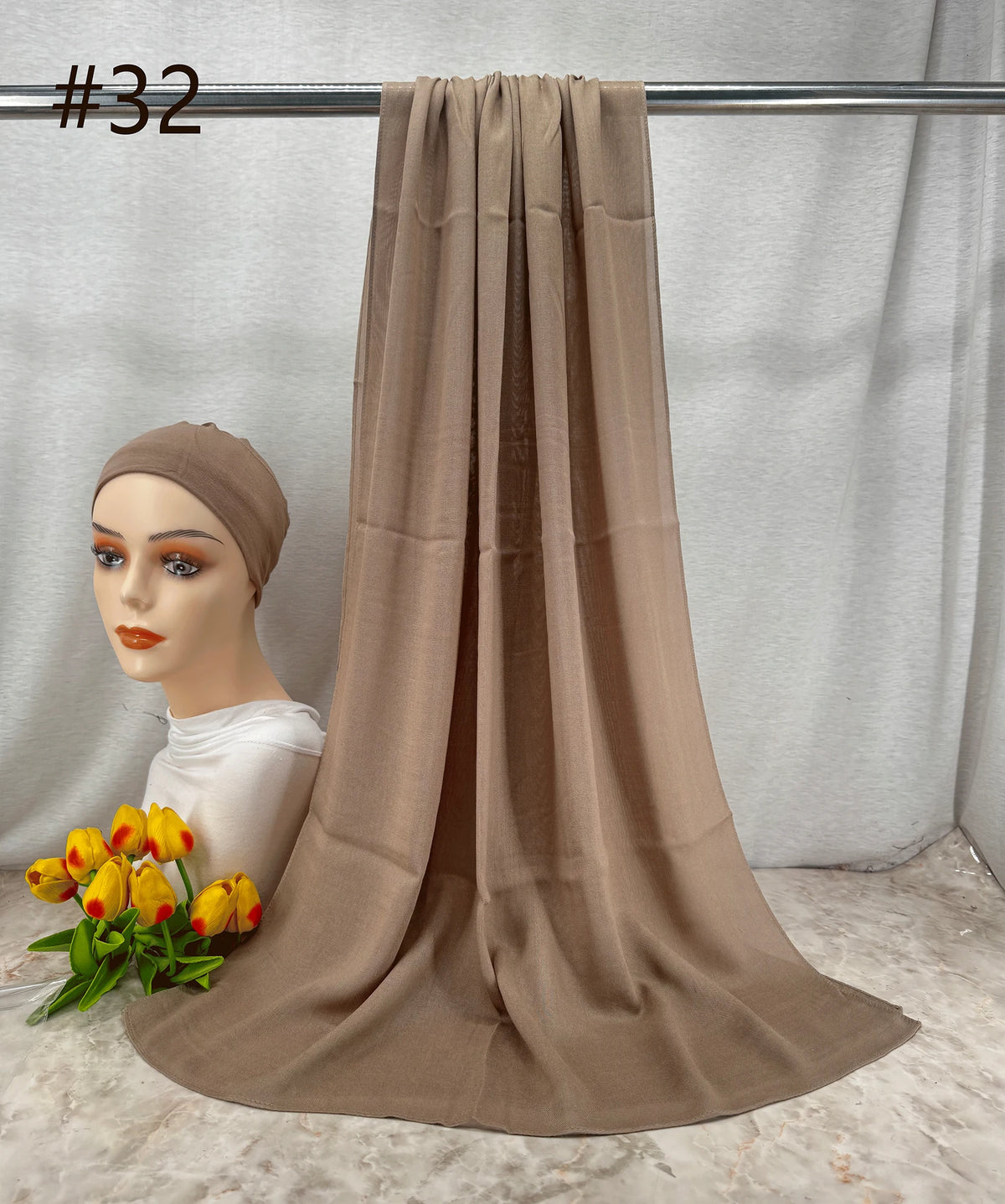 Modal Hijab & Undercap Set – 110 Colors