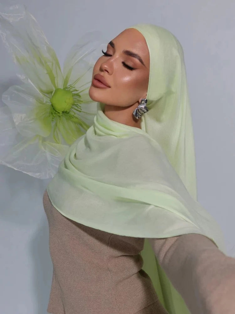 Modal Hijab & Undercap Set – 110 Colors