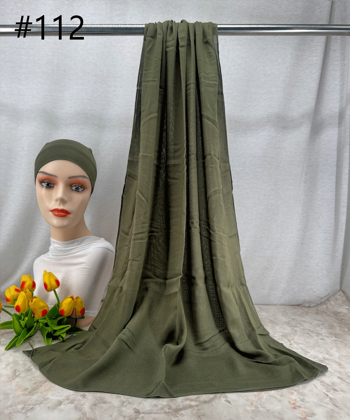 Modal Hijab & Undercap Set – 110 Colors