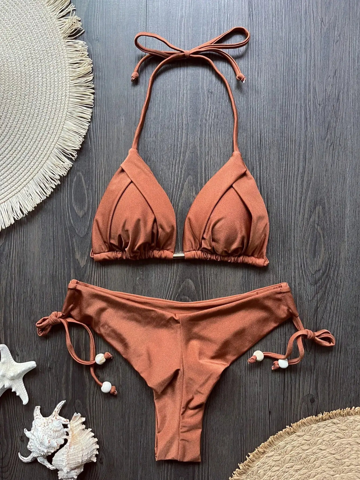 RUOTONGSEPT  New Sexy 13 Color Triangle Bathing Suit for Women Brazilian Bikinis Swimwear Push Up Swimsuit Beach Bikini Set