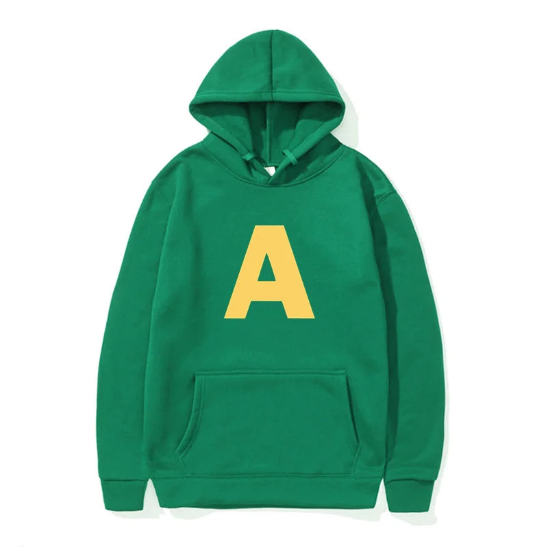 Alvin and The Chipmunks_ The Squeakquel's Pullover Woman Manfashion Drop Shoulder Sweatshirt Available for Best Friend Hoodie